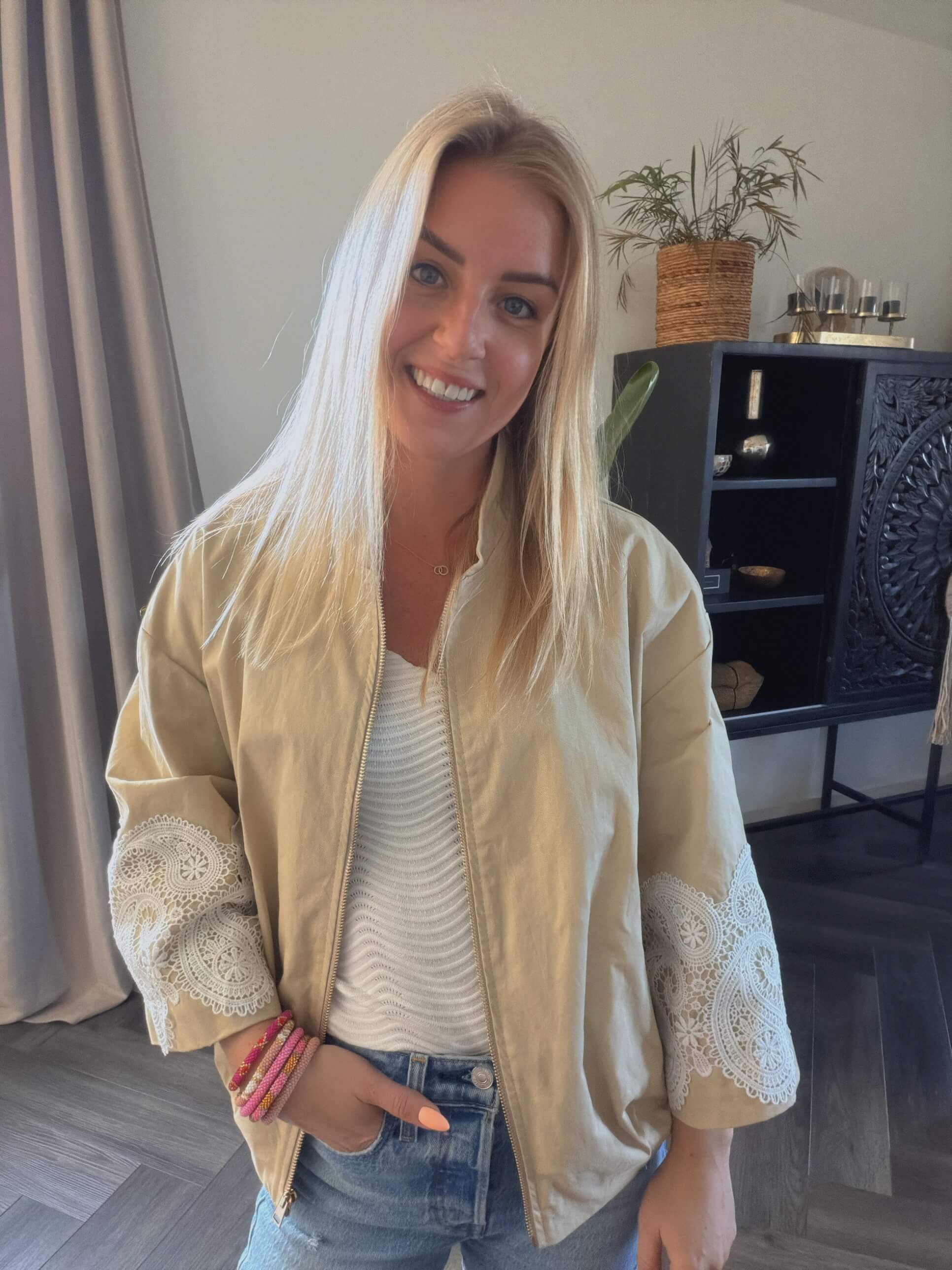 Sevilla Lace Bomber