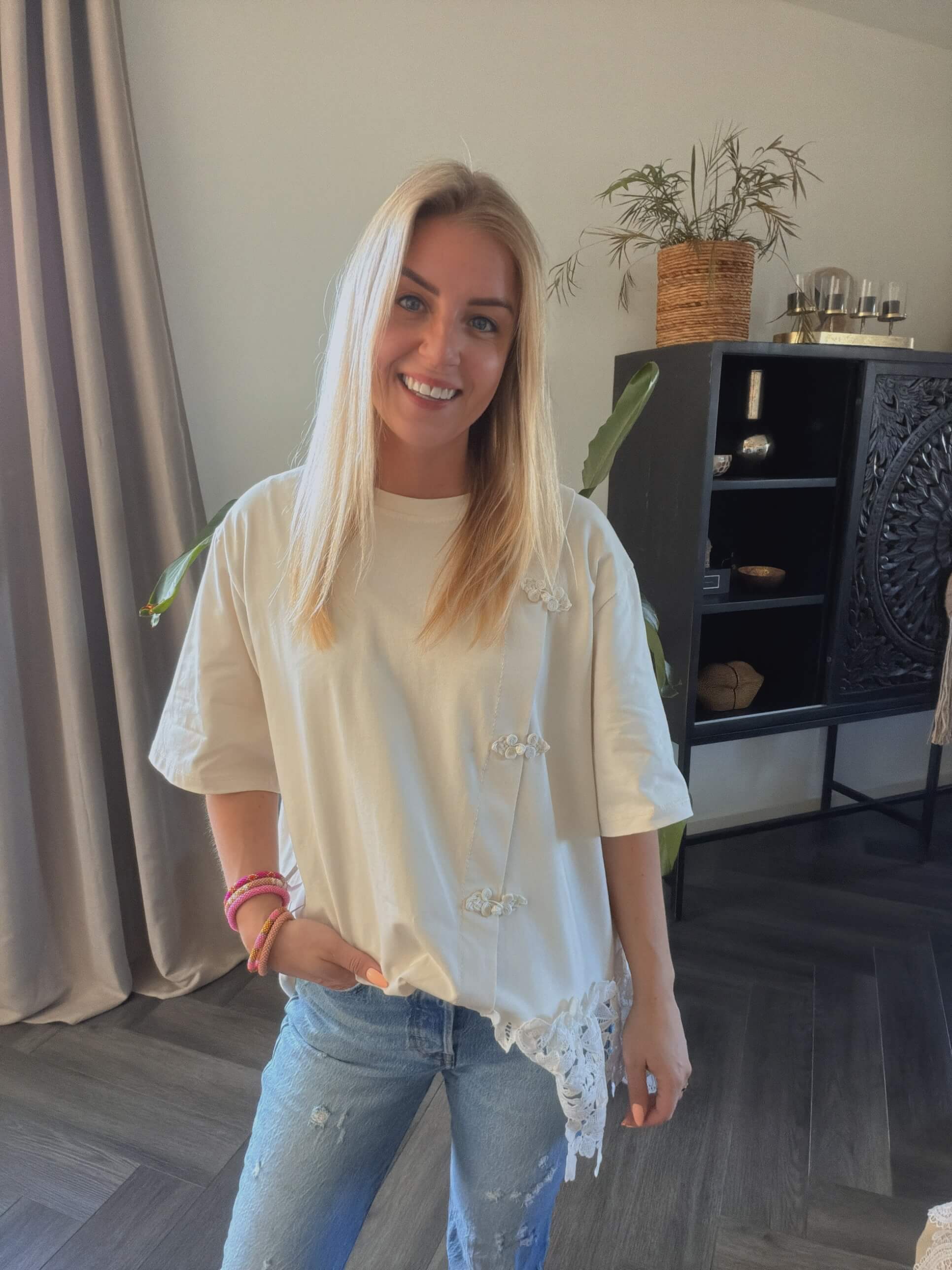 Positano Lace Tee