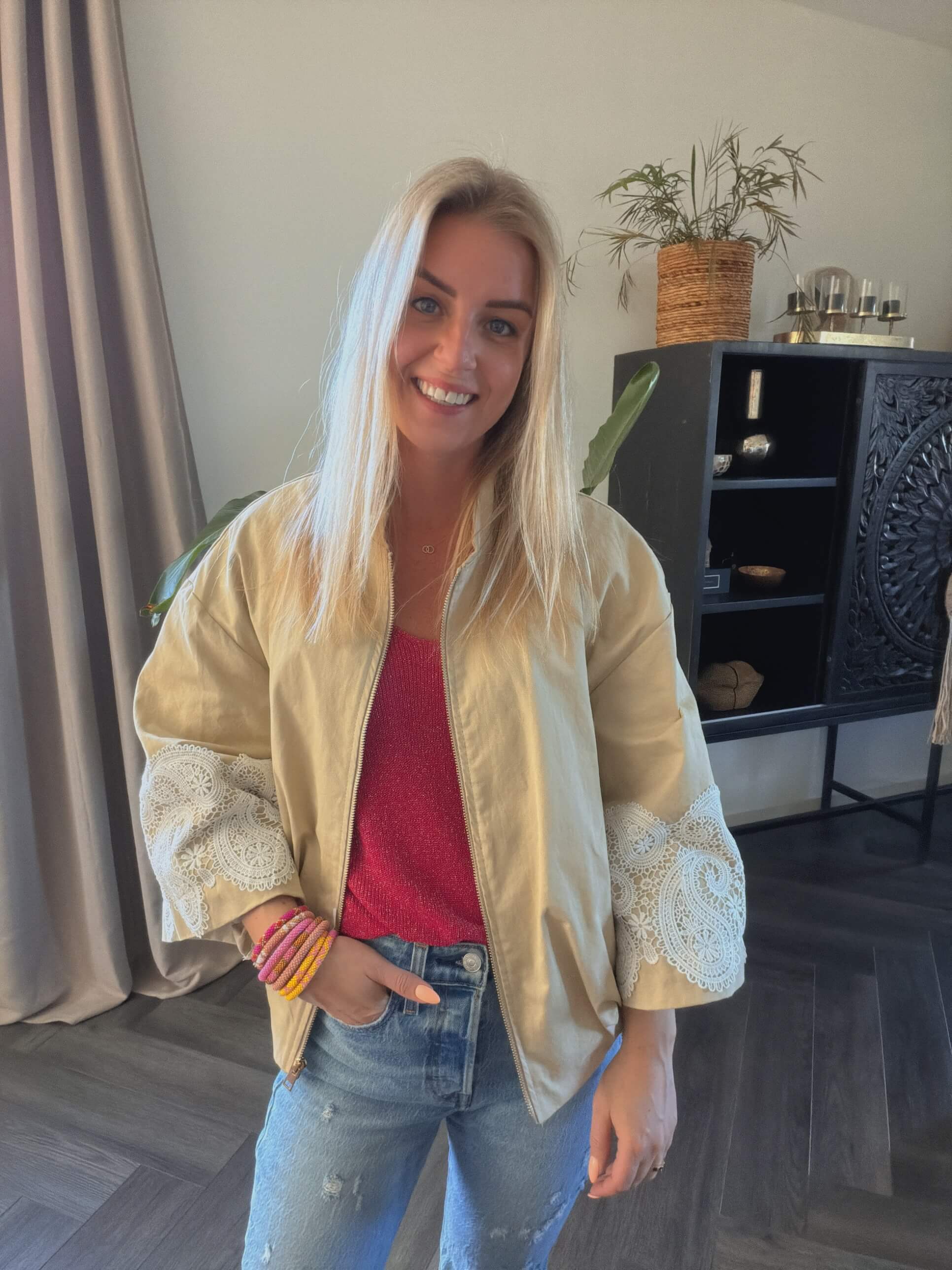 Sevilla Lace Bomber