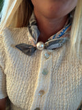 Pearl flow Scarf