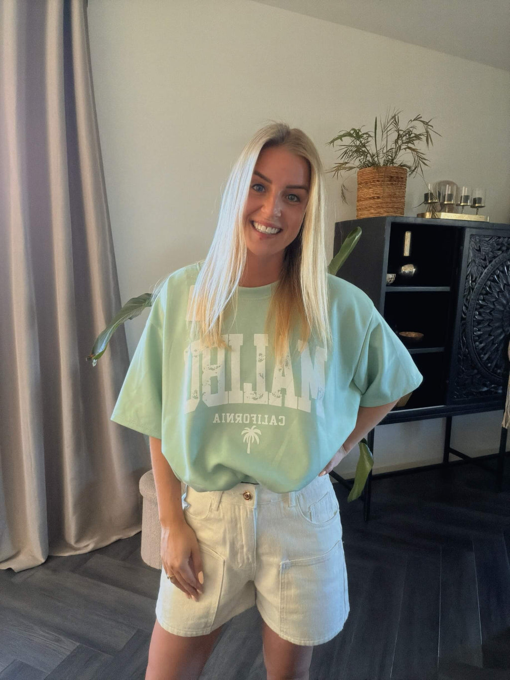 Malibu cropped tee