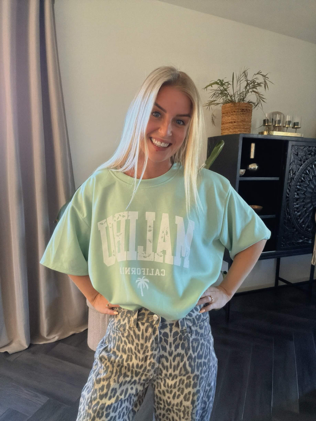 Malibu cropped tee