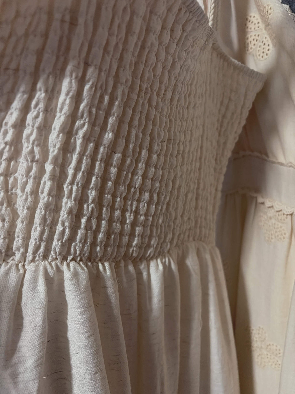 Avela embroidered maxi dress