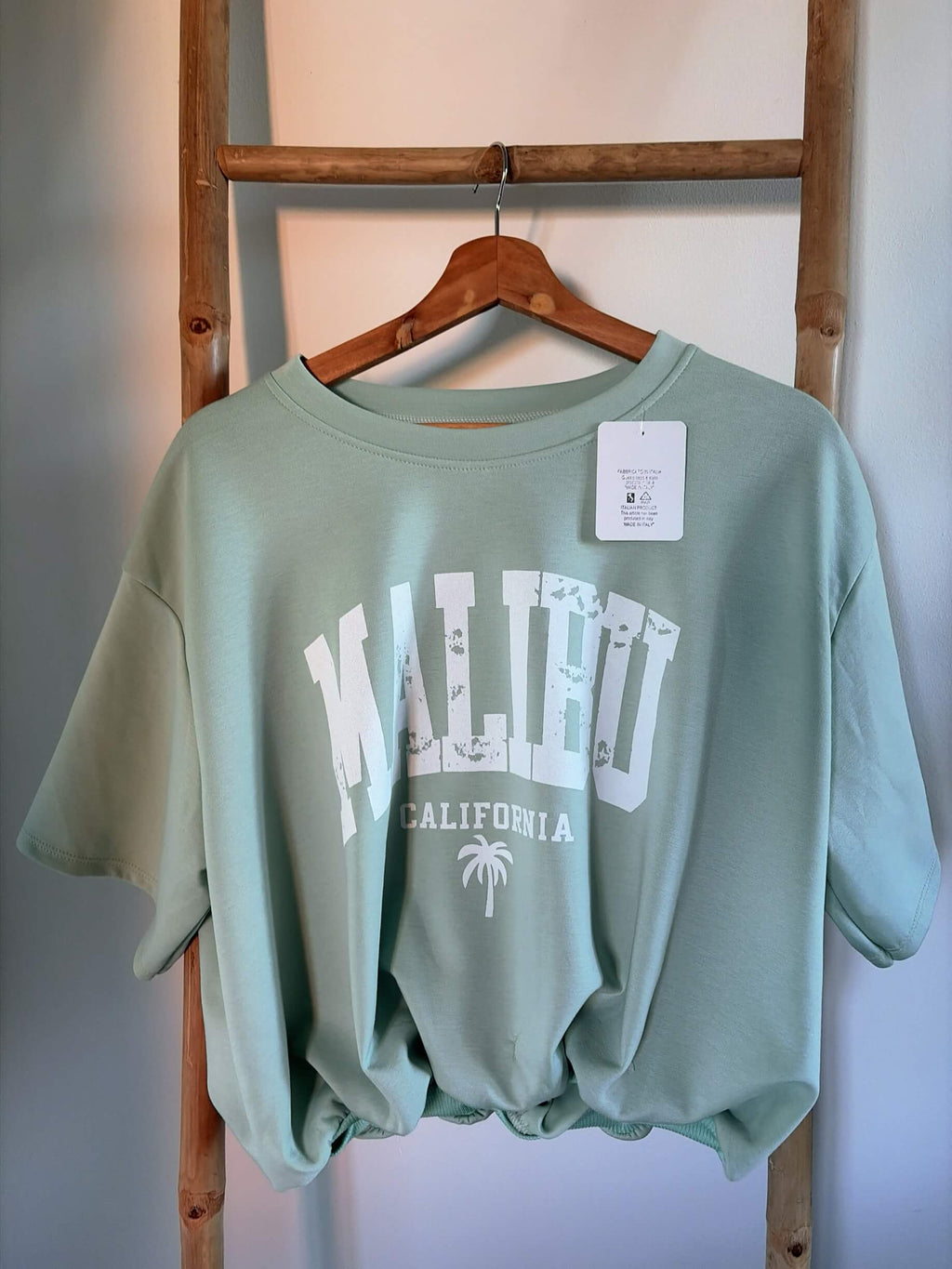 Malibu cropped tee
