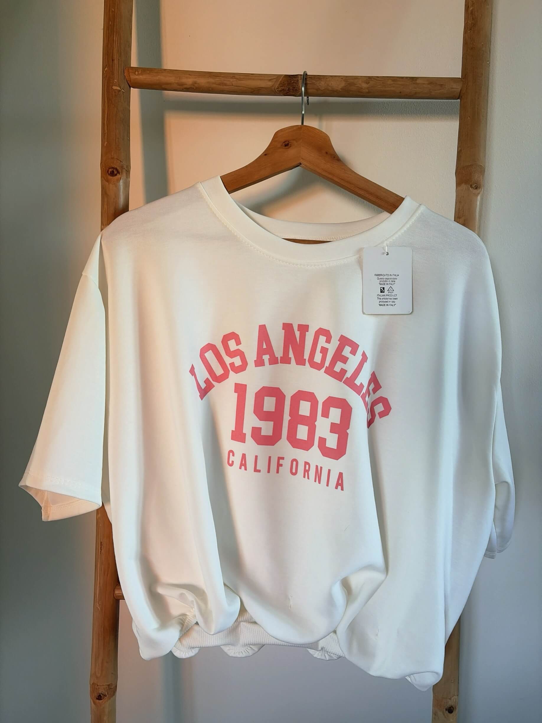 Los Angeles cropped tee