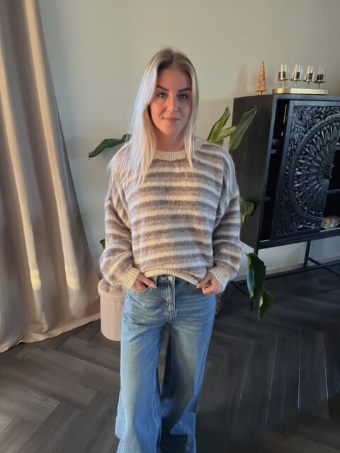 Amélie stripe knit