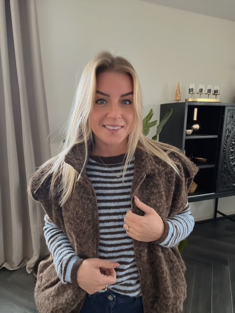 Maribel striped knit