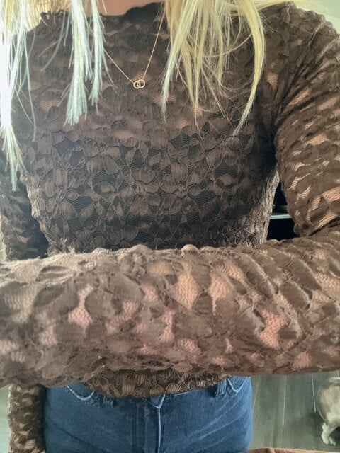 Liora floral lace top