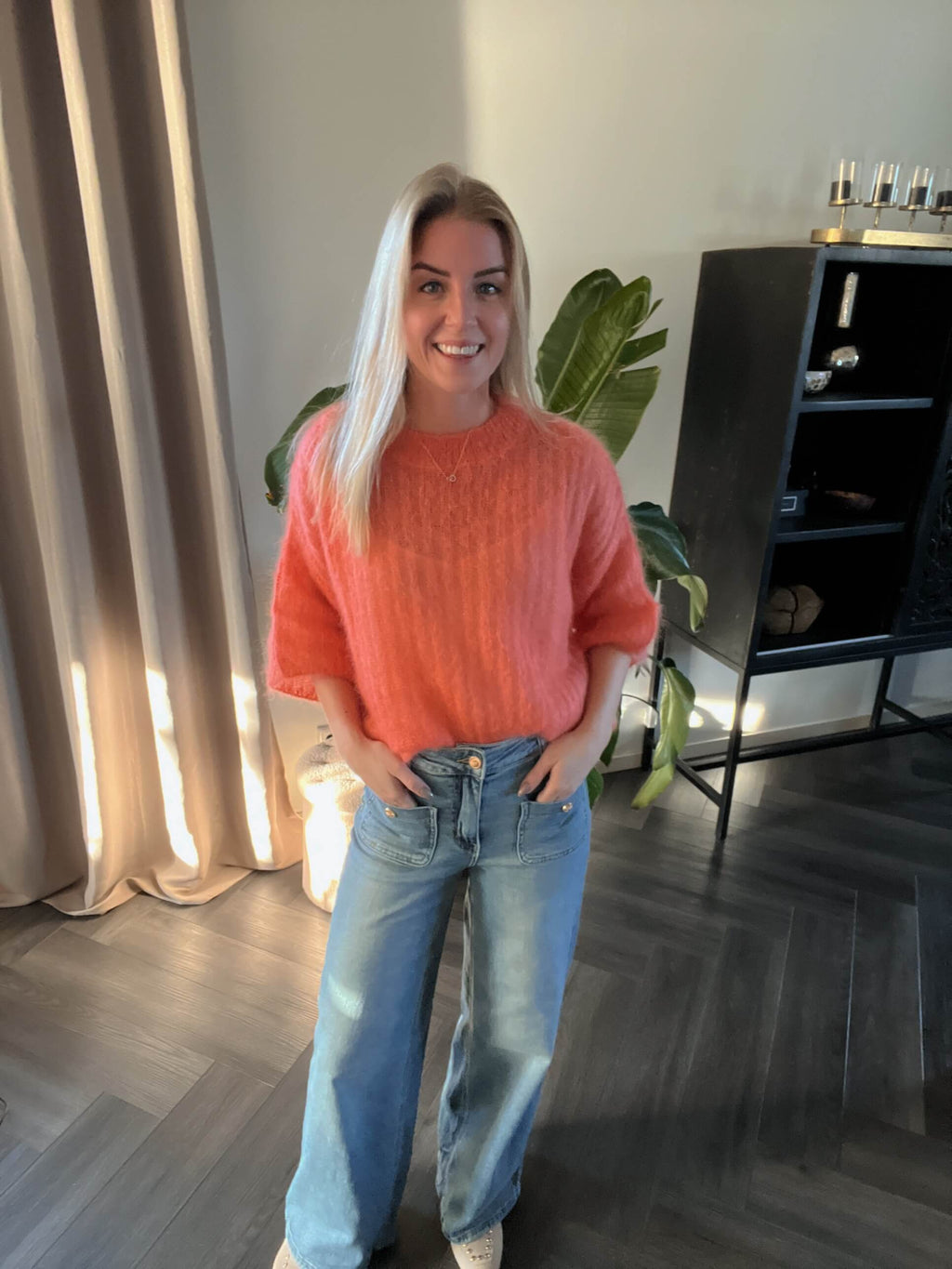Nina Carter wide leg jeans