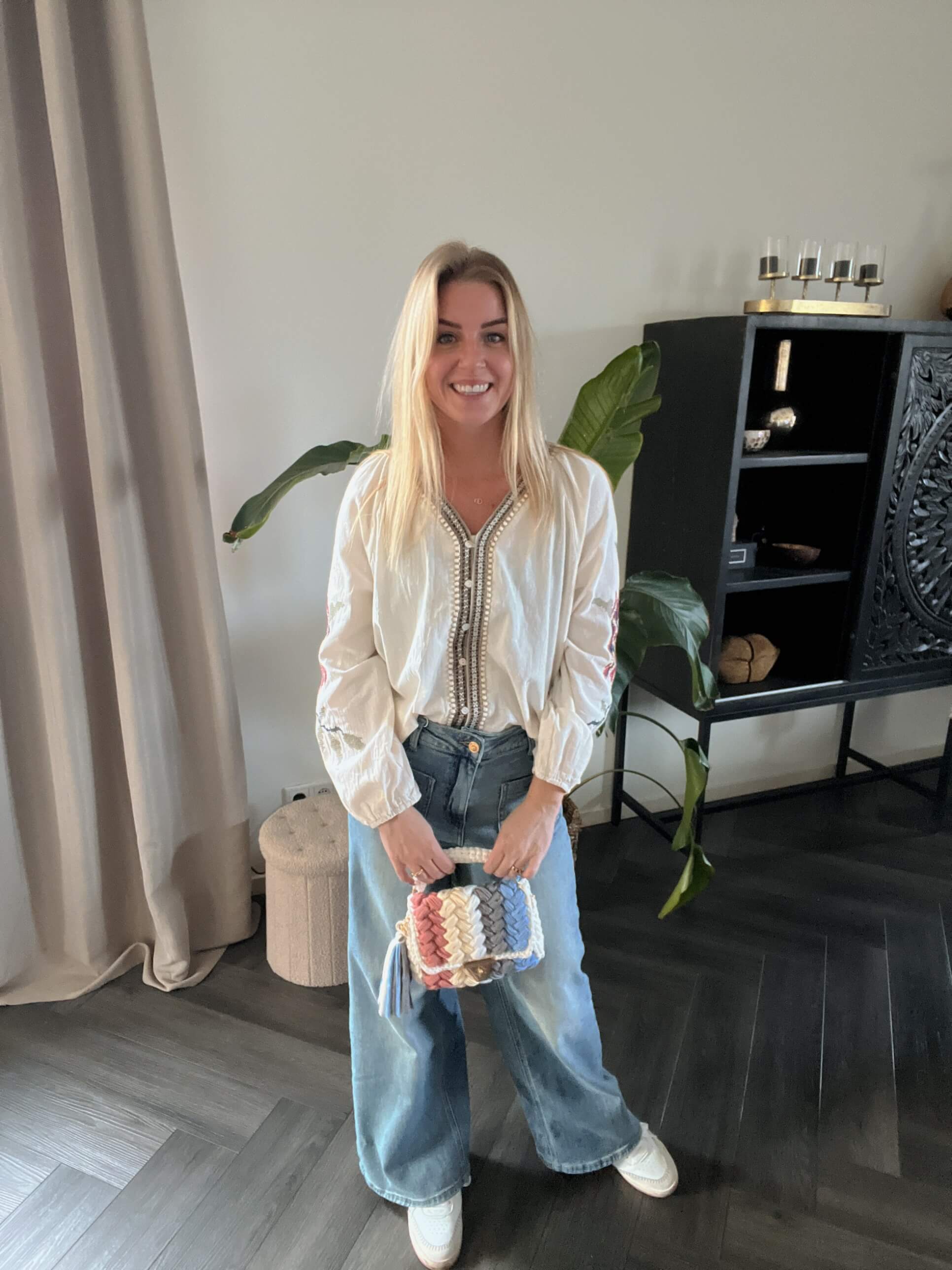 Dahlia Embroidered Shirt