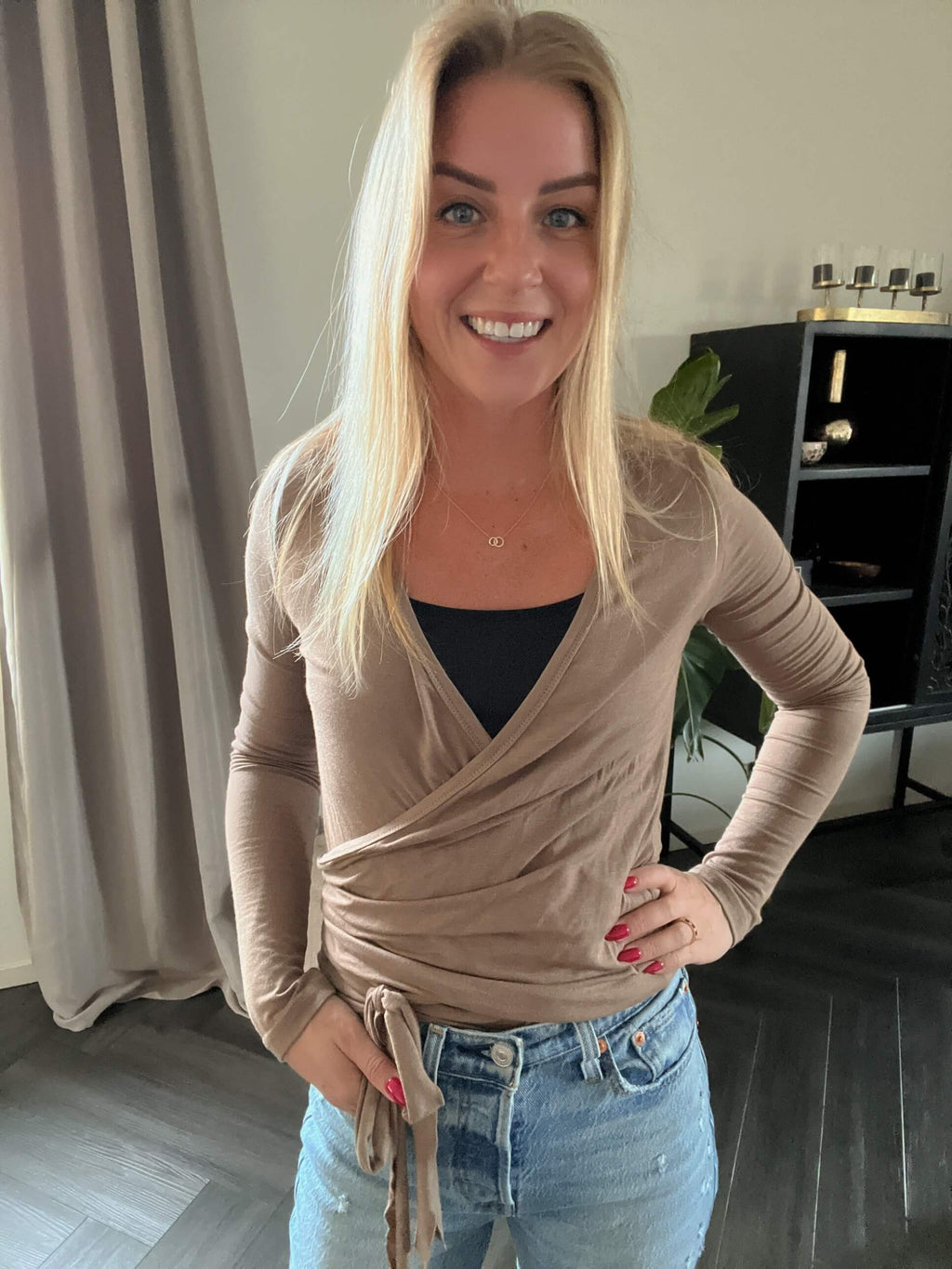 Mara Rib Wrap Top