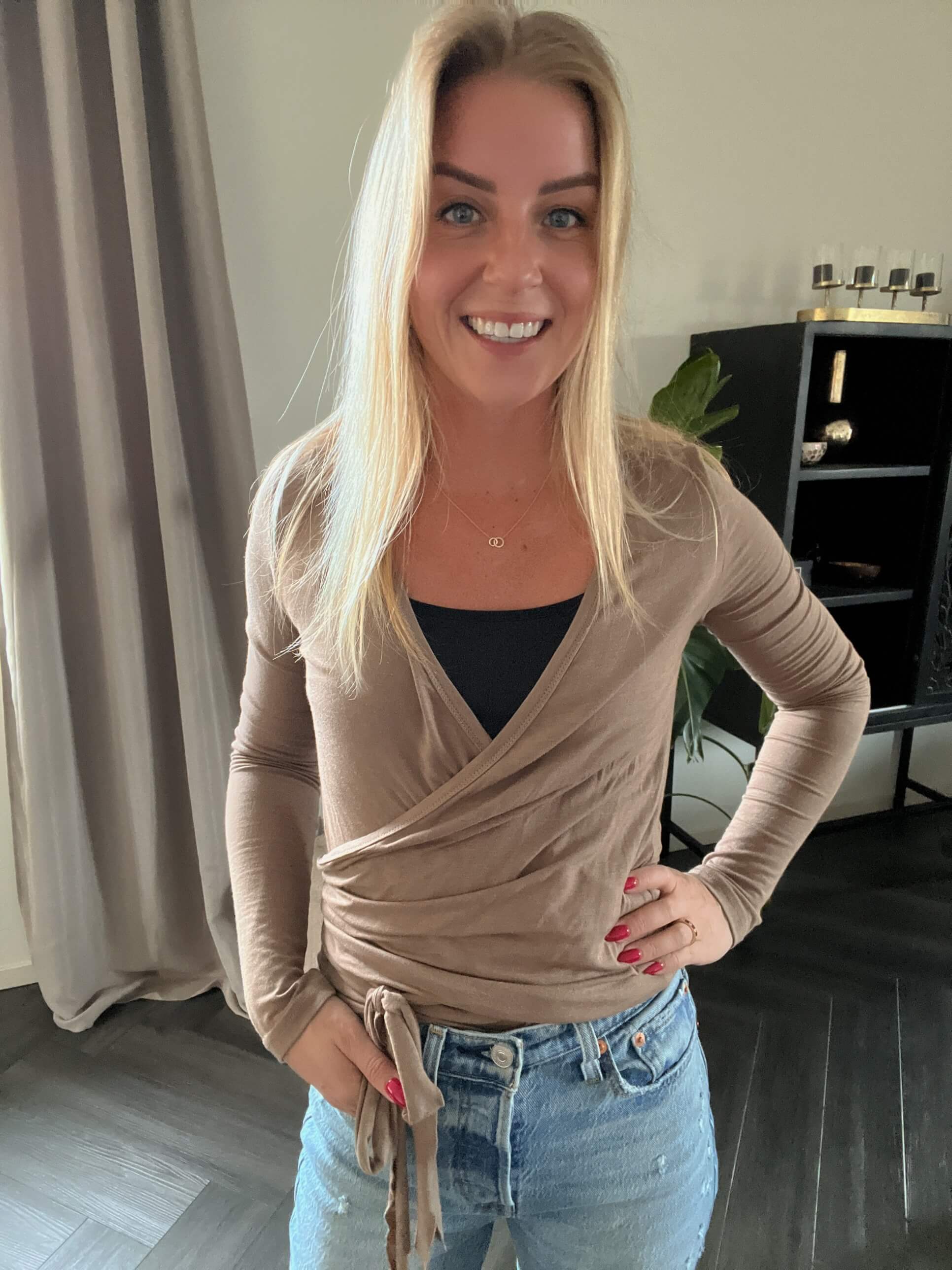 Mara Rib Wrap Top