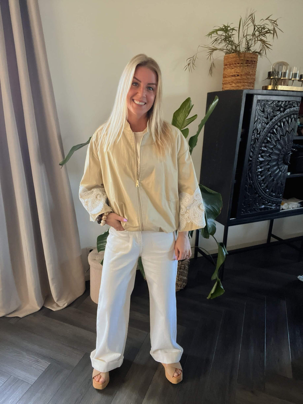 Sevilla Lace Bomber