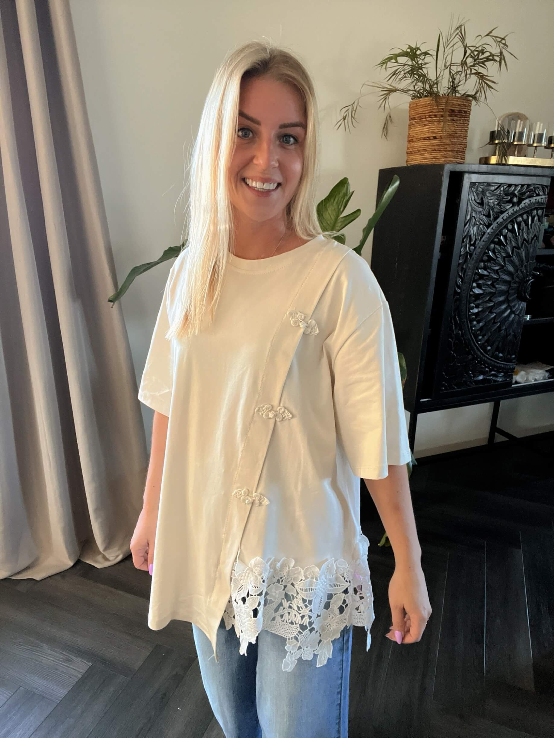 Positano Lace Tee