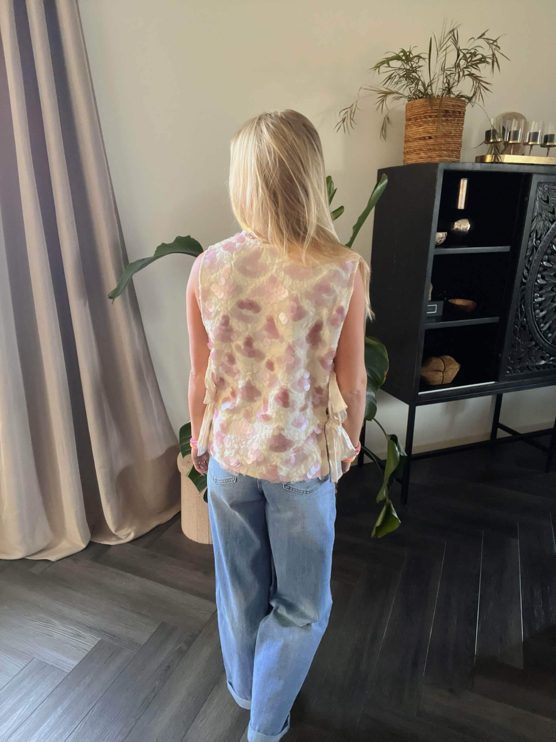Rosé Glow Top
