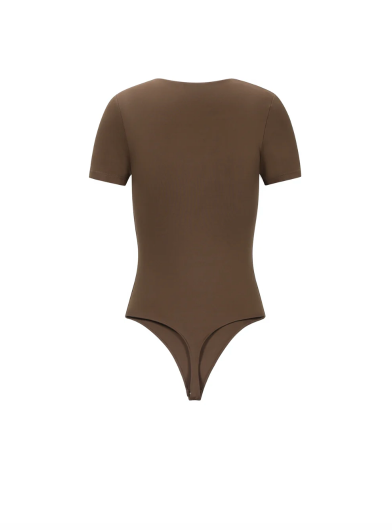 Céleste Cocoa shapewear bodysuit
