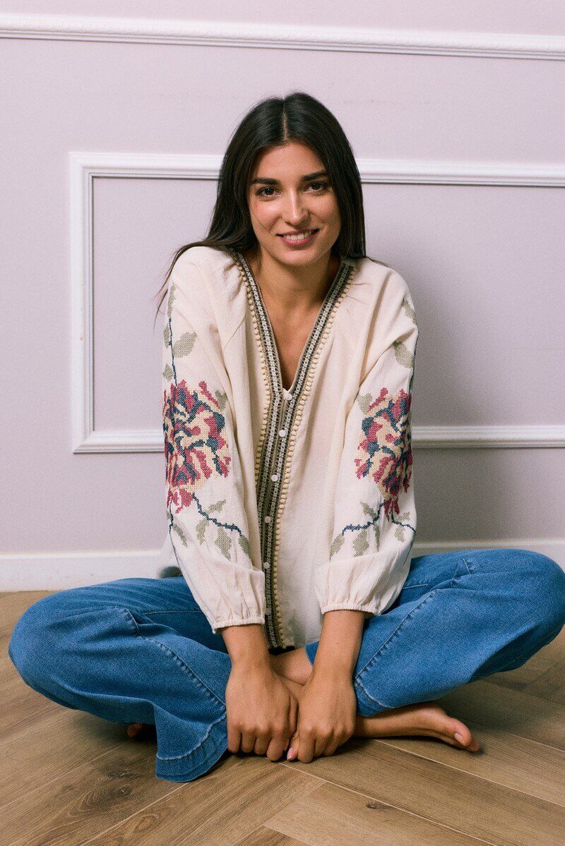 Dahlia Embroidered Shirt