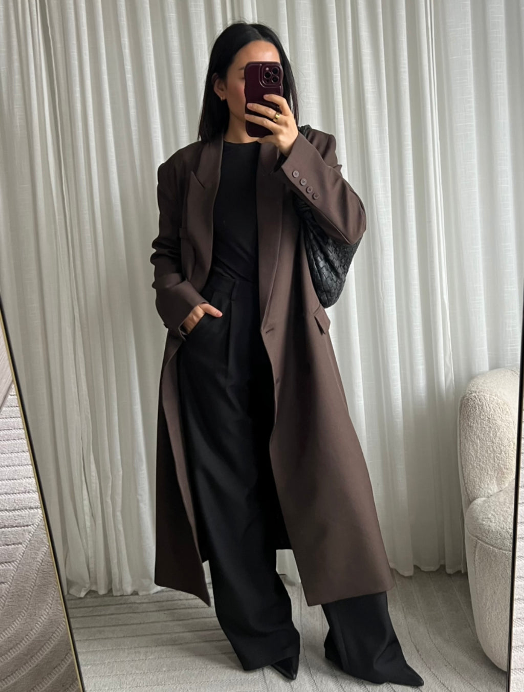 Nina oversized coat