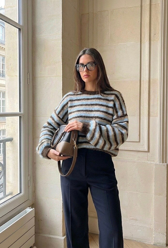 Amélie stripe knit