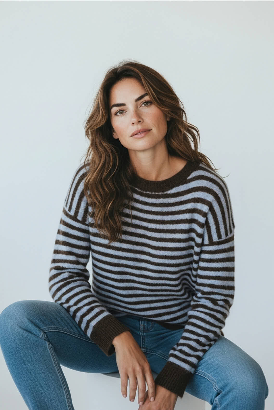 Maribel striped knit